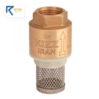 شير يكطرفه سوپاپ مكش دنده ای برنجی کیز ایران